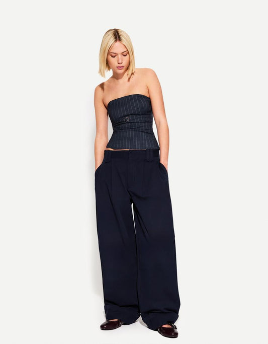 Adina Striped Tube Top