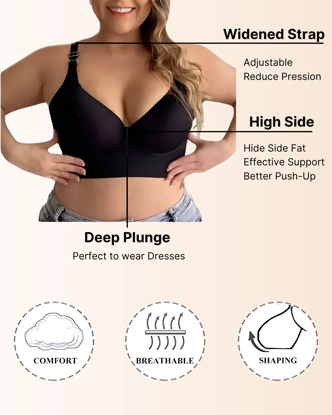 SculptLift⢠Smoothing Bra