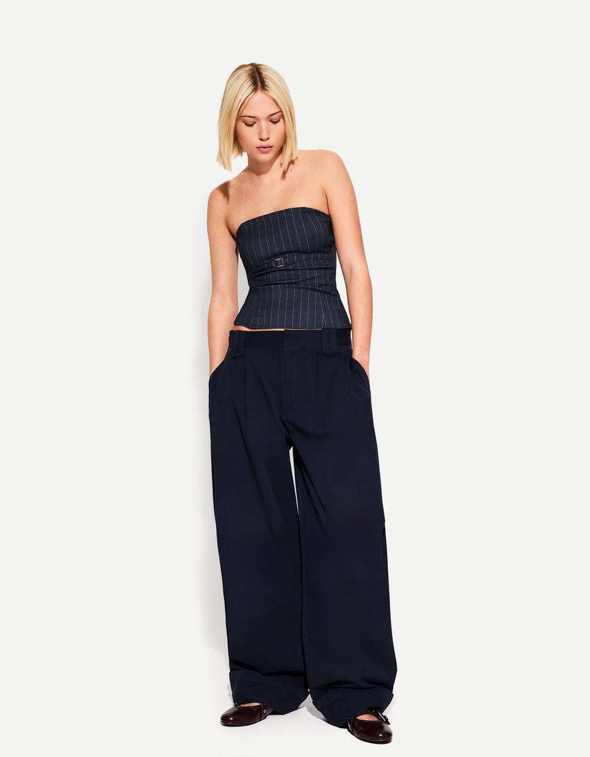 Adina Striped Tube Top