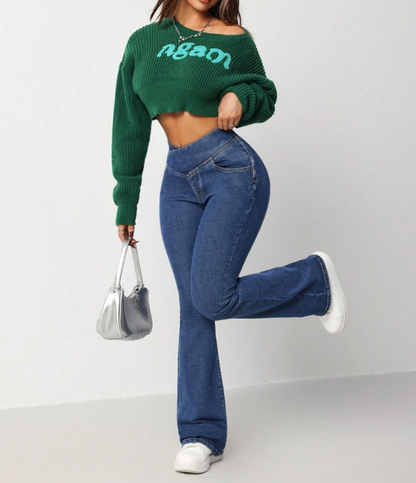 CrossWaist Sculpt™ Flare Jeans