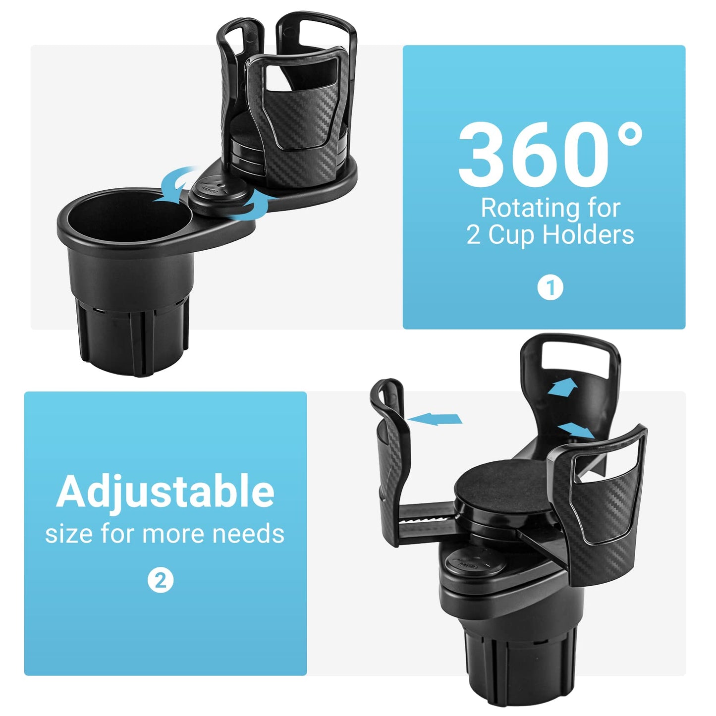 CupFlex™ - 360° Car Cup Expander