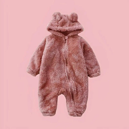 SnuggleBear™ - Plush Baby Onesie