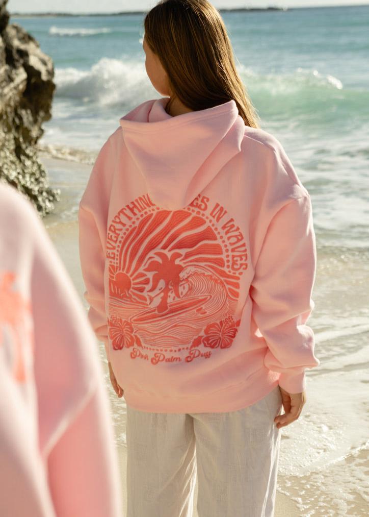WaveChase™ Surf Graphic Hoodie
