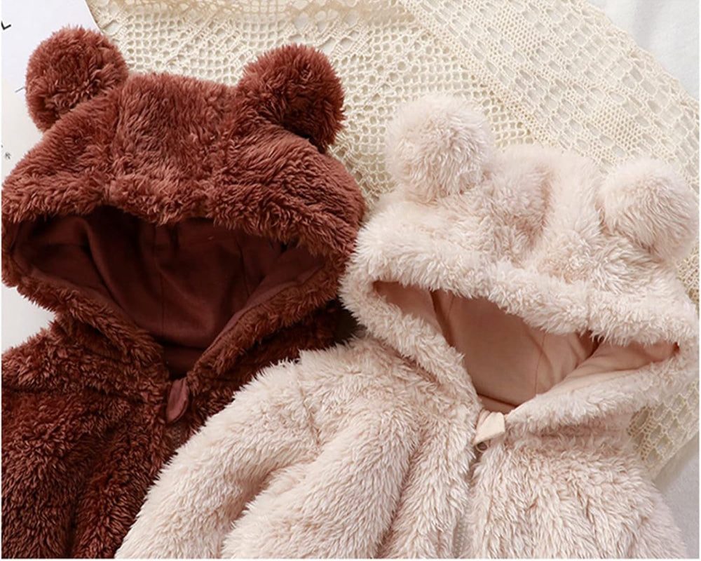 CuddleBear™ Hooded Baby Onesie