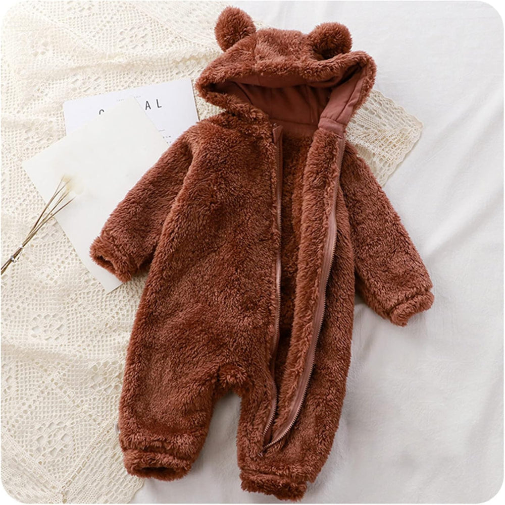 CuddleBear™ Hooded Baby Onesie