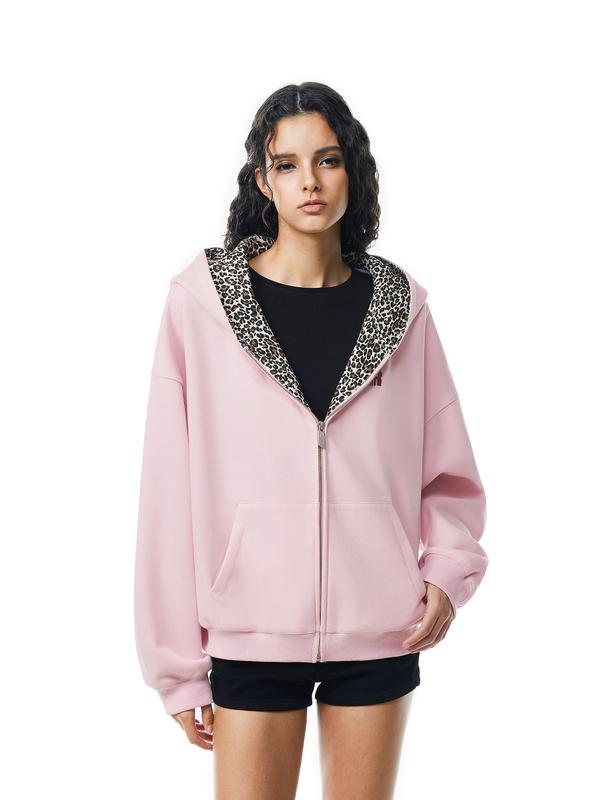 LeopardLined™ Zip Hoodie