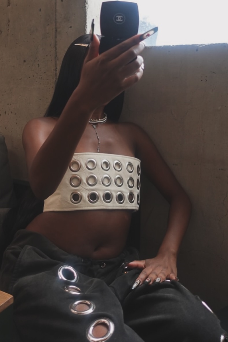 EyeletEdge™ - Wide Leg Sweatpants