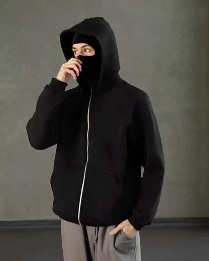 Balaclava Zip hoodie