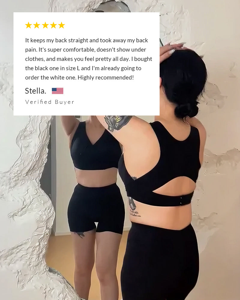 SpineAlign™ Cross-Back Posture Bra