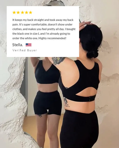 SpineAlign™ Cross-Back Posture Bra