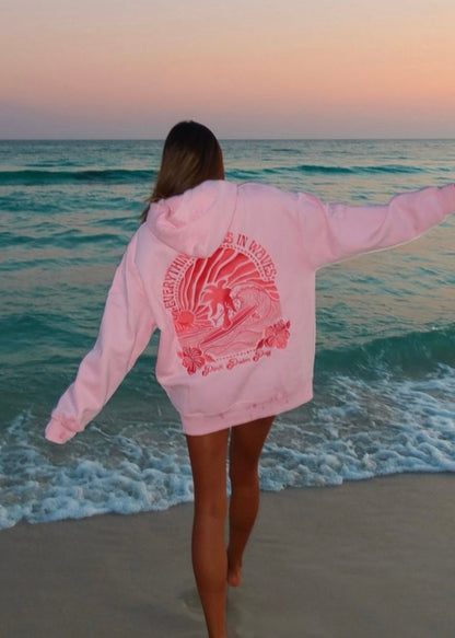WaveChase™ Surf Graphic Hoodie