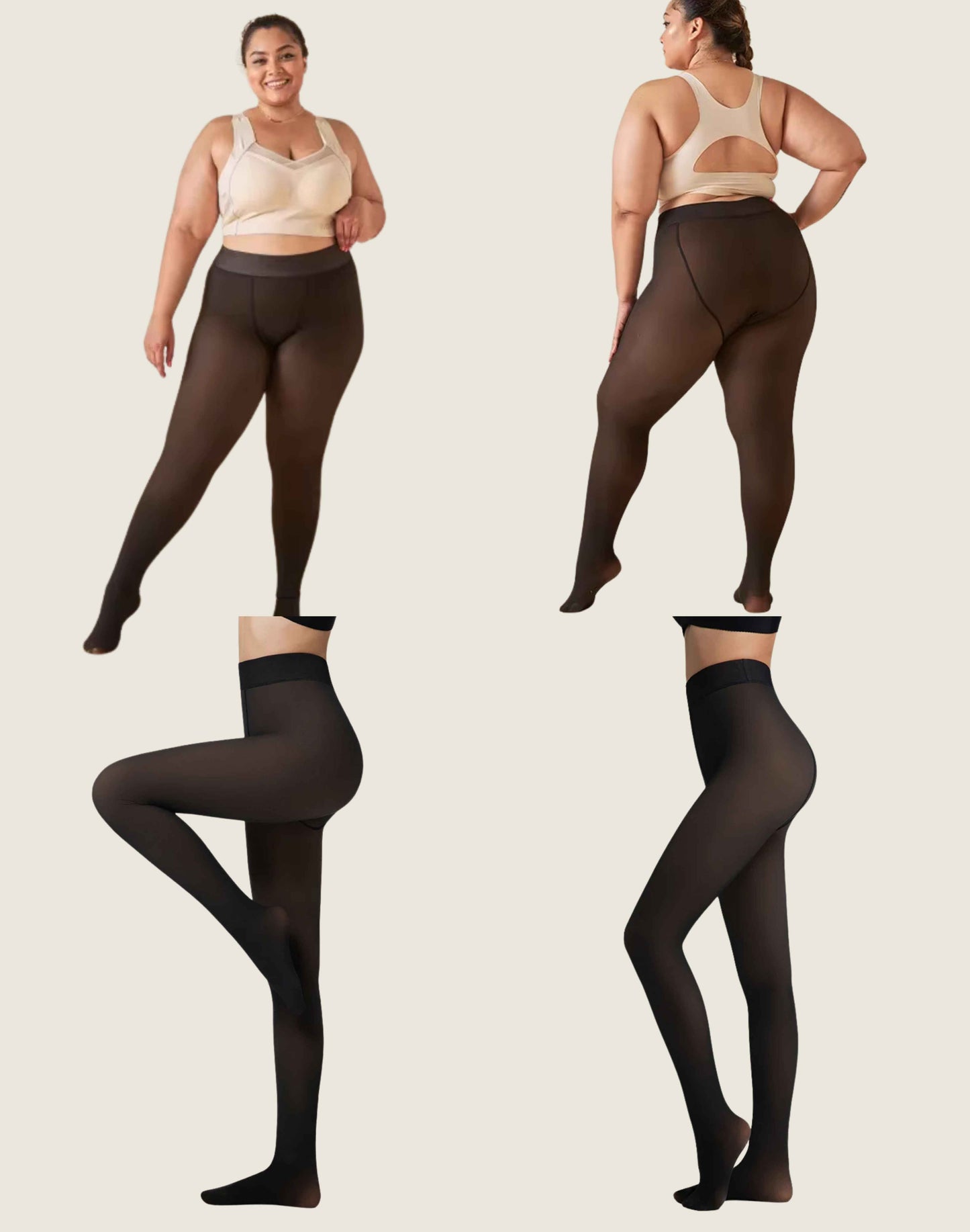 SkinSheer™ Fleece-Lined Leggings