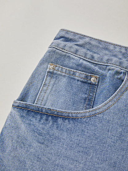 Denim Dream™ Low Rise Mini Skirt