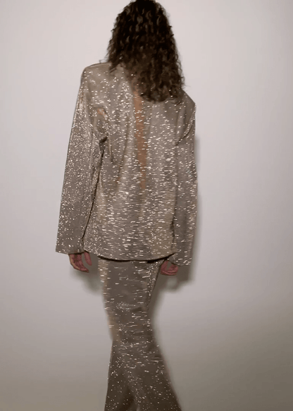 Glitter Blazer and top + FREE trousers