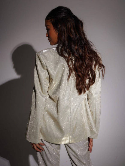 Glitter Blazer and top + FREE trousers
