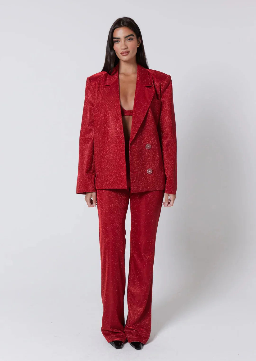 Glitter Blazer and top + FREE trousers
