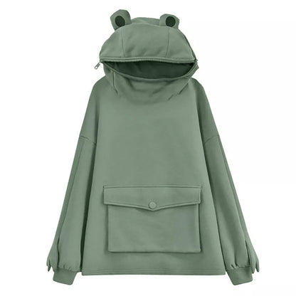 CubiZip™ - Bear Pocket Hoodie