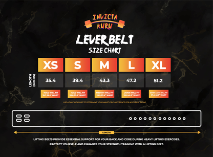 IronLock™ Lever Lifting Belt
