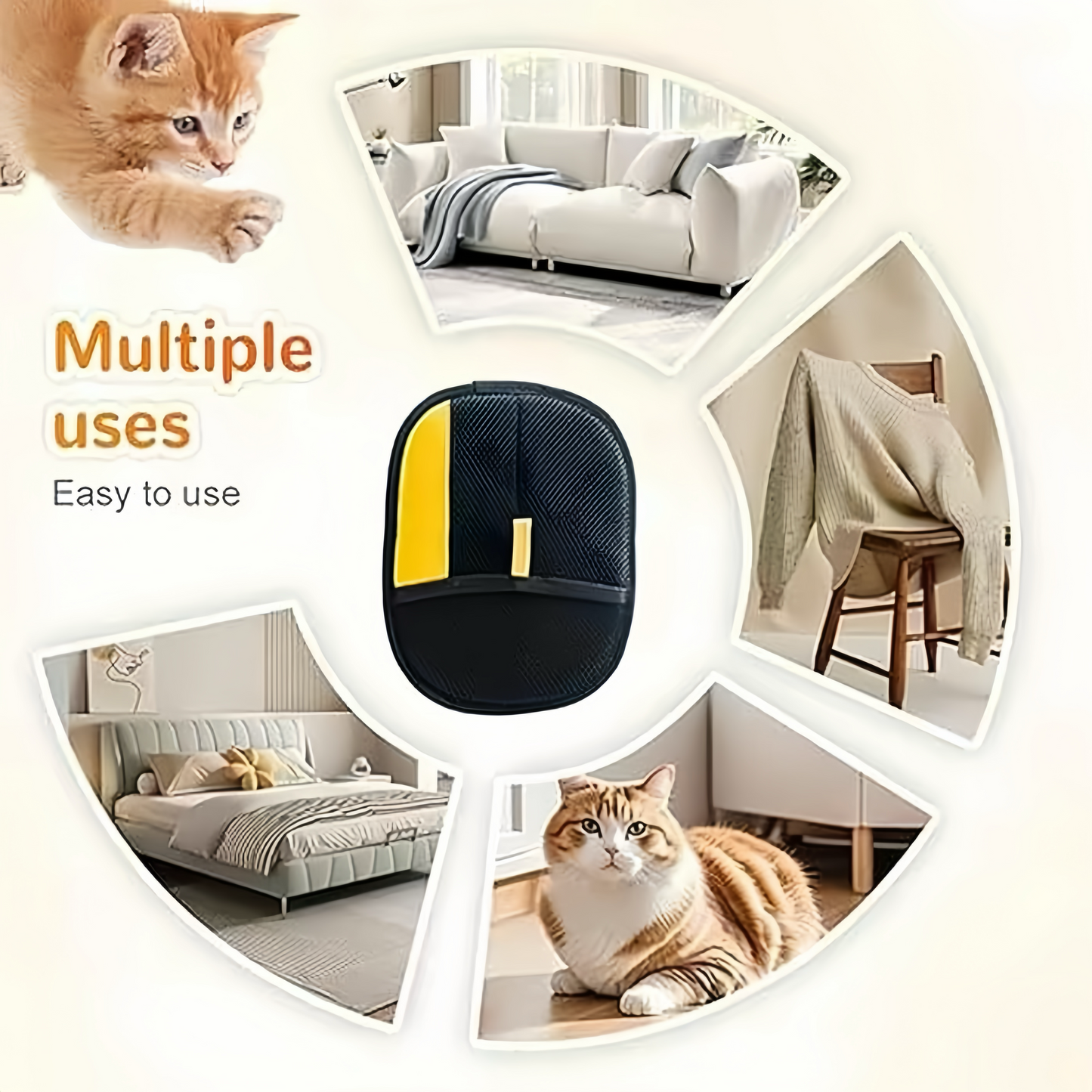 FurEase™ - Pet Hair Remover Glove