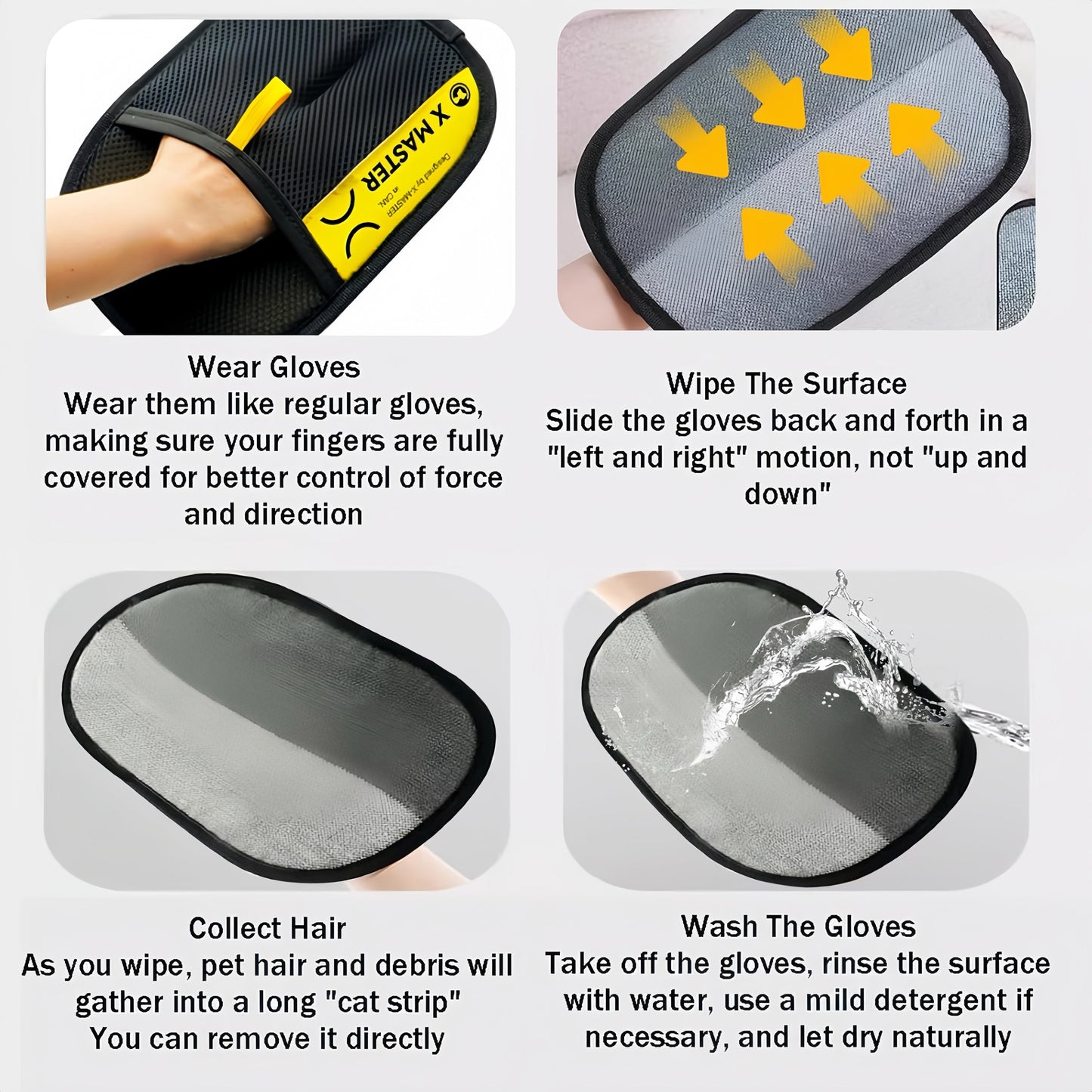 FurEase™ - Pet Hair Remover Glove