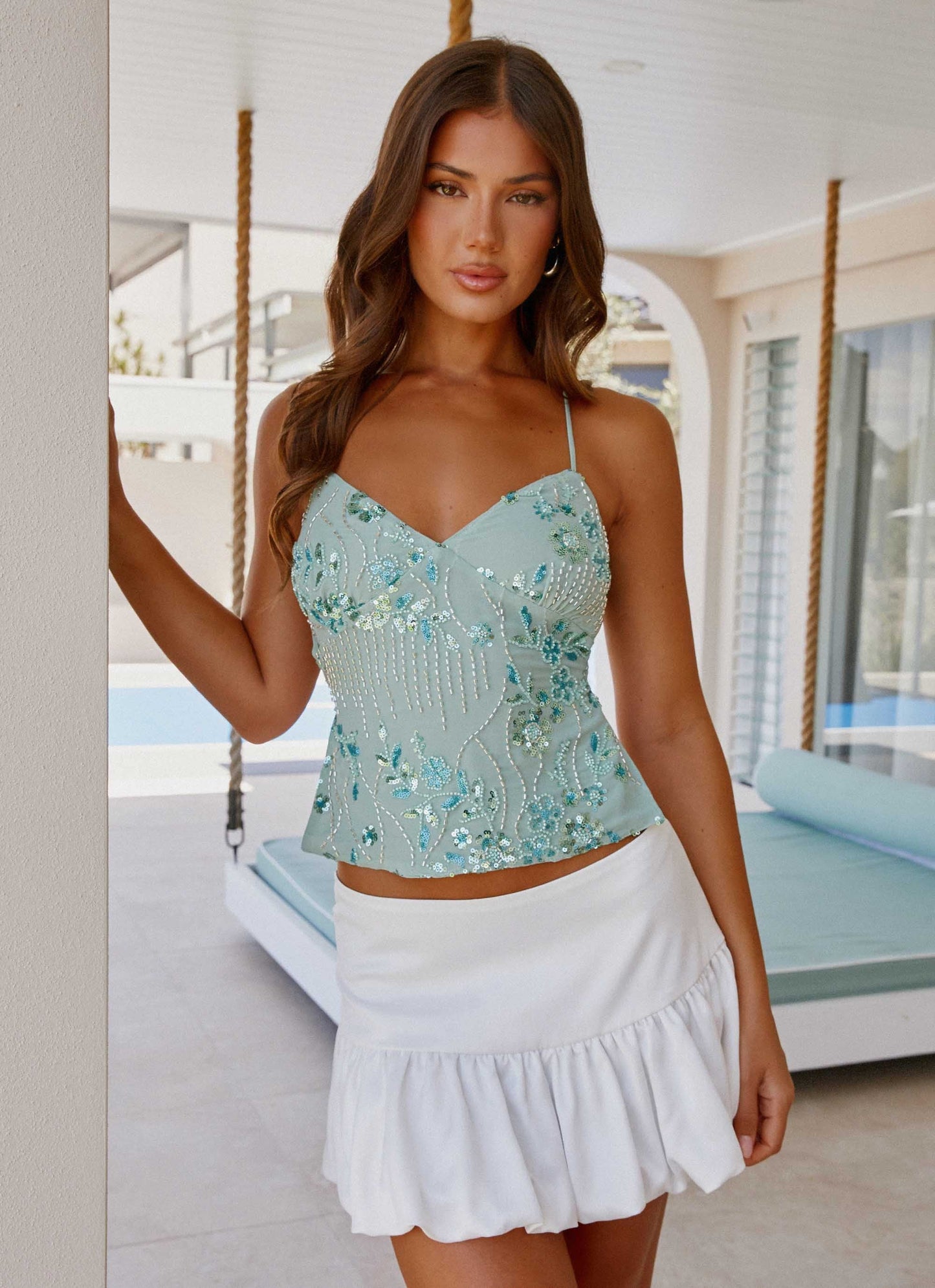 BloomLace™ Tie-Back Top