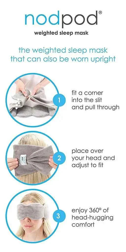 Serenity™ Weighted Velvet Sleep Mask