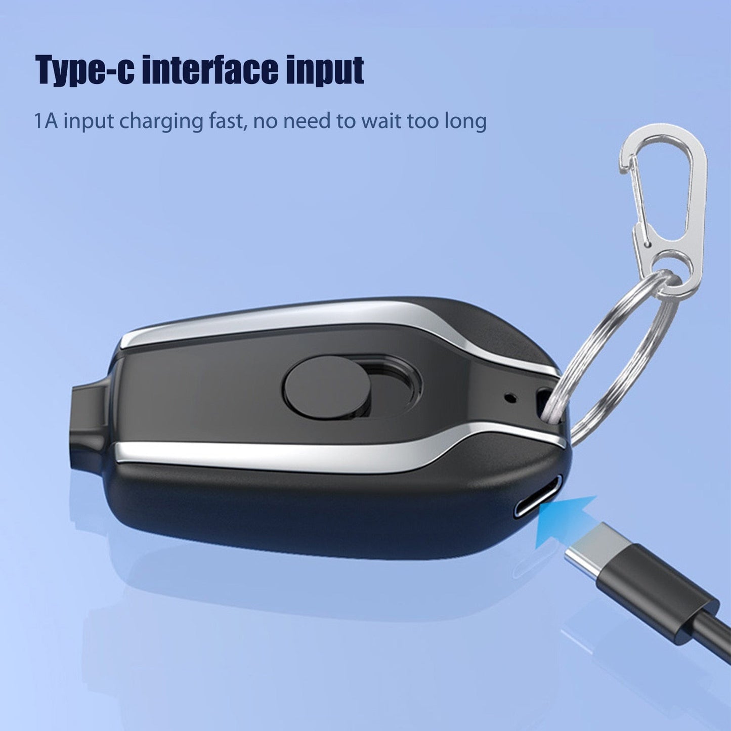 SnapCharge™ - Mini Keychain Power Bank