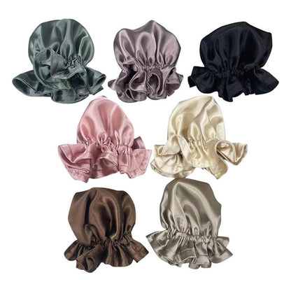 SilkGuard™ - Satin Sleep Bonnet Set