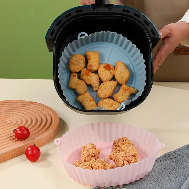 CrispNest™ - Air Fryer Silicone Basket