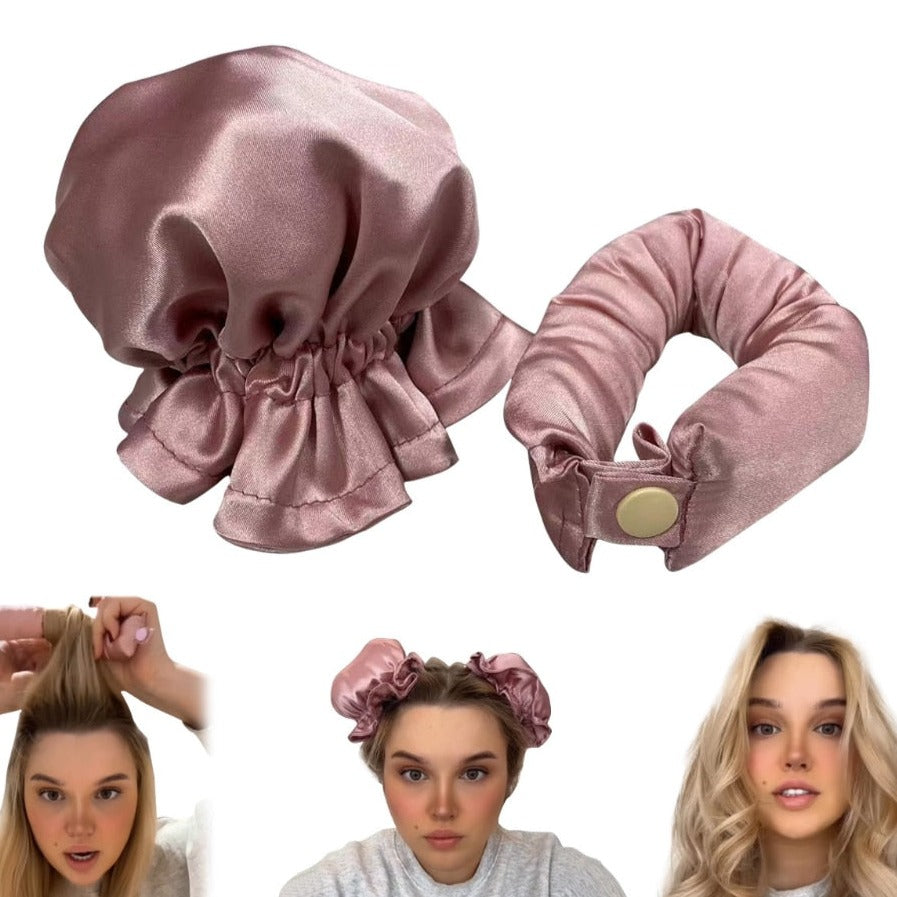 SilkGuard™ - Satin Sleep Bonnet Set