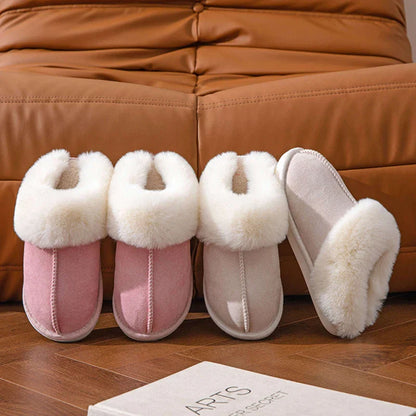 Fluffy Open Slippers