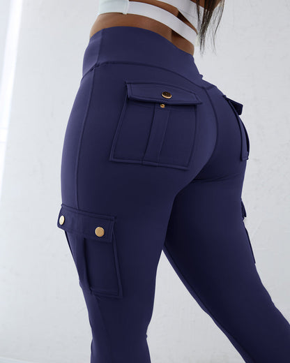 SnatchWaist™ Butt Lift Flap Pocket Leggings