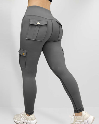 SnatchWaist™ Butt Lift Flap Pocket Leggings