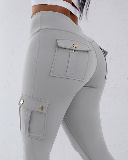 SnatchWaist™ Butt Lift Flap Pocket Leggings