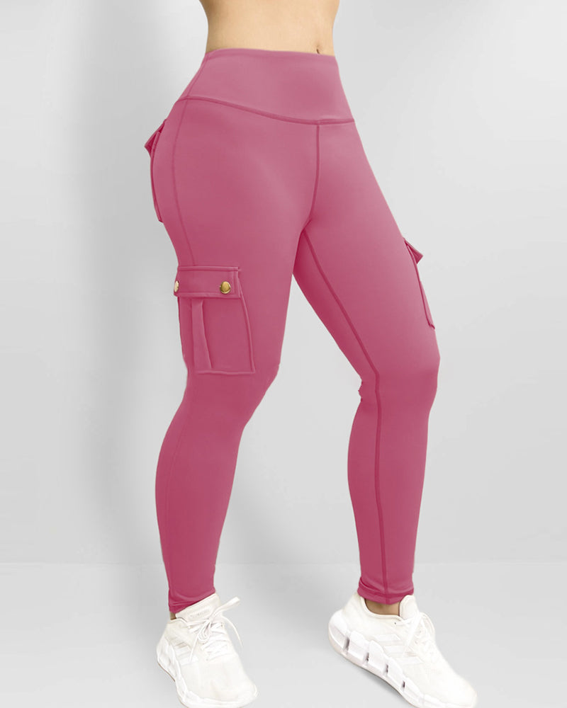 SnatchWaist™ Butt Lift Flap Pocket Leggings