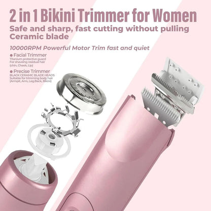 GlideShave 2-in-1 Bikini Trimmer
