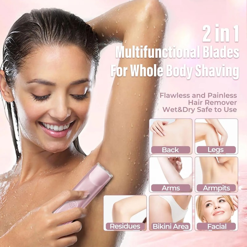 GlideShave 2-in-1 Bikini Trimmer