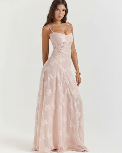BlushLuxe™ - Corset Maxi Dress