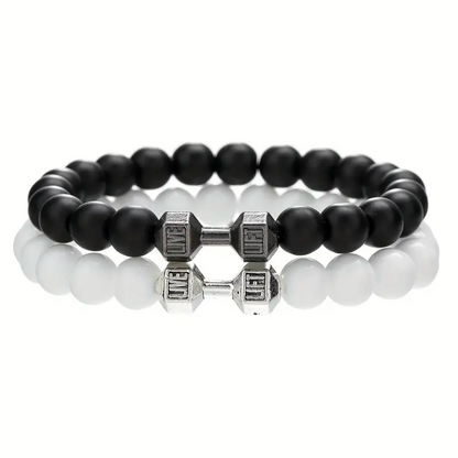 ForgeFlex™ - Dumbbell Bead Bracelet